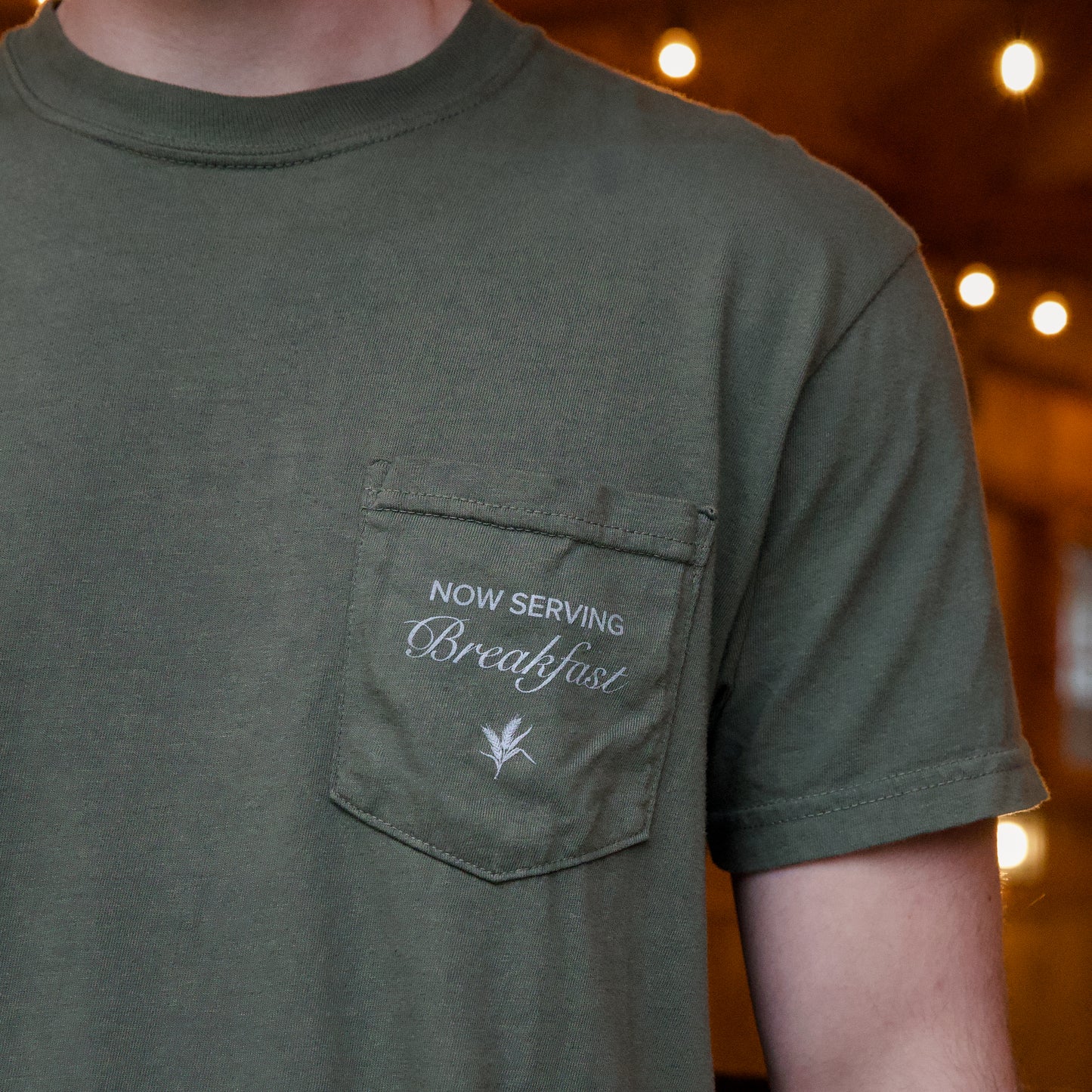 Breakfast Lunch & Dinner Pocket Tee