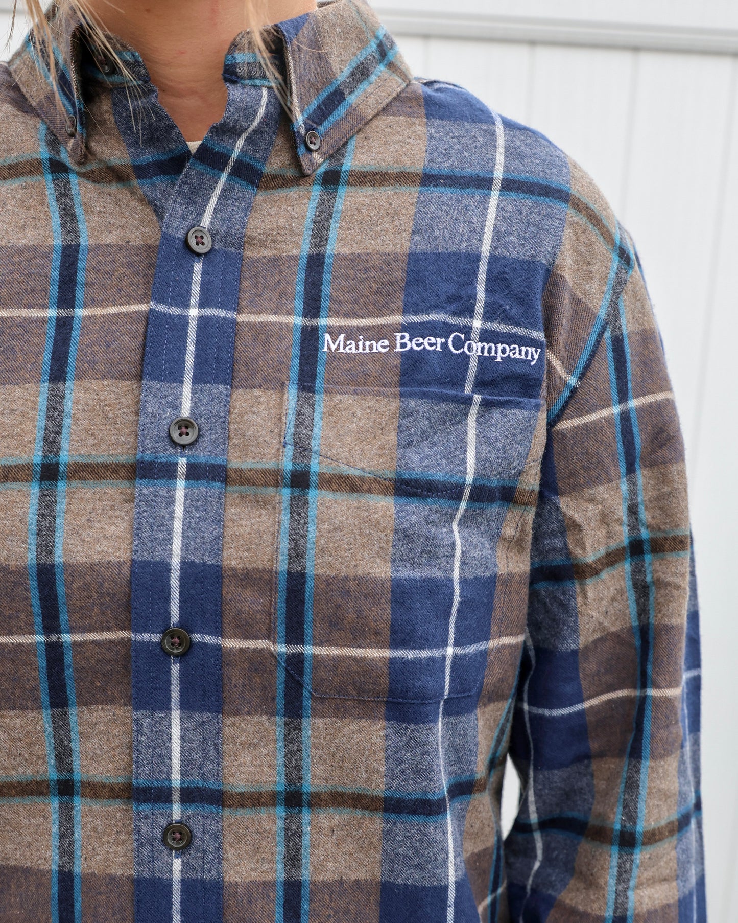 L.L.Bean x Maine Beer Company Scotch Plaid Flannel