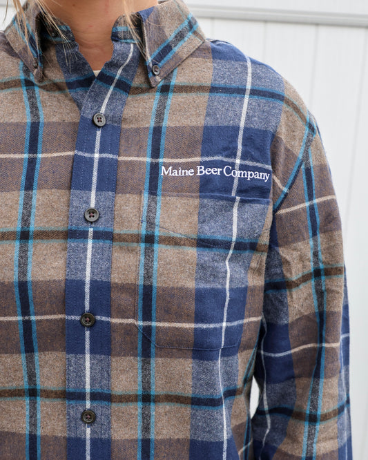 L.L.Bean x Maine Beer Company Scotch Plaid Flannel