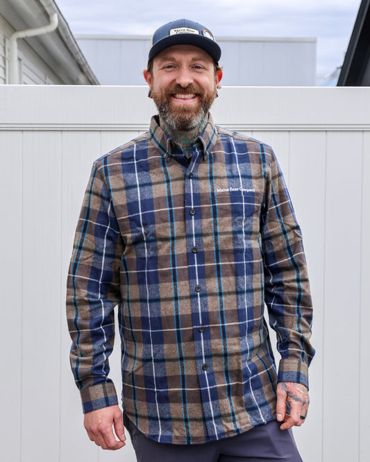 L.L.Bean x Maine Beer Company Scotch Plaid Flannel