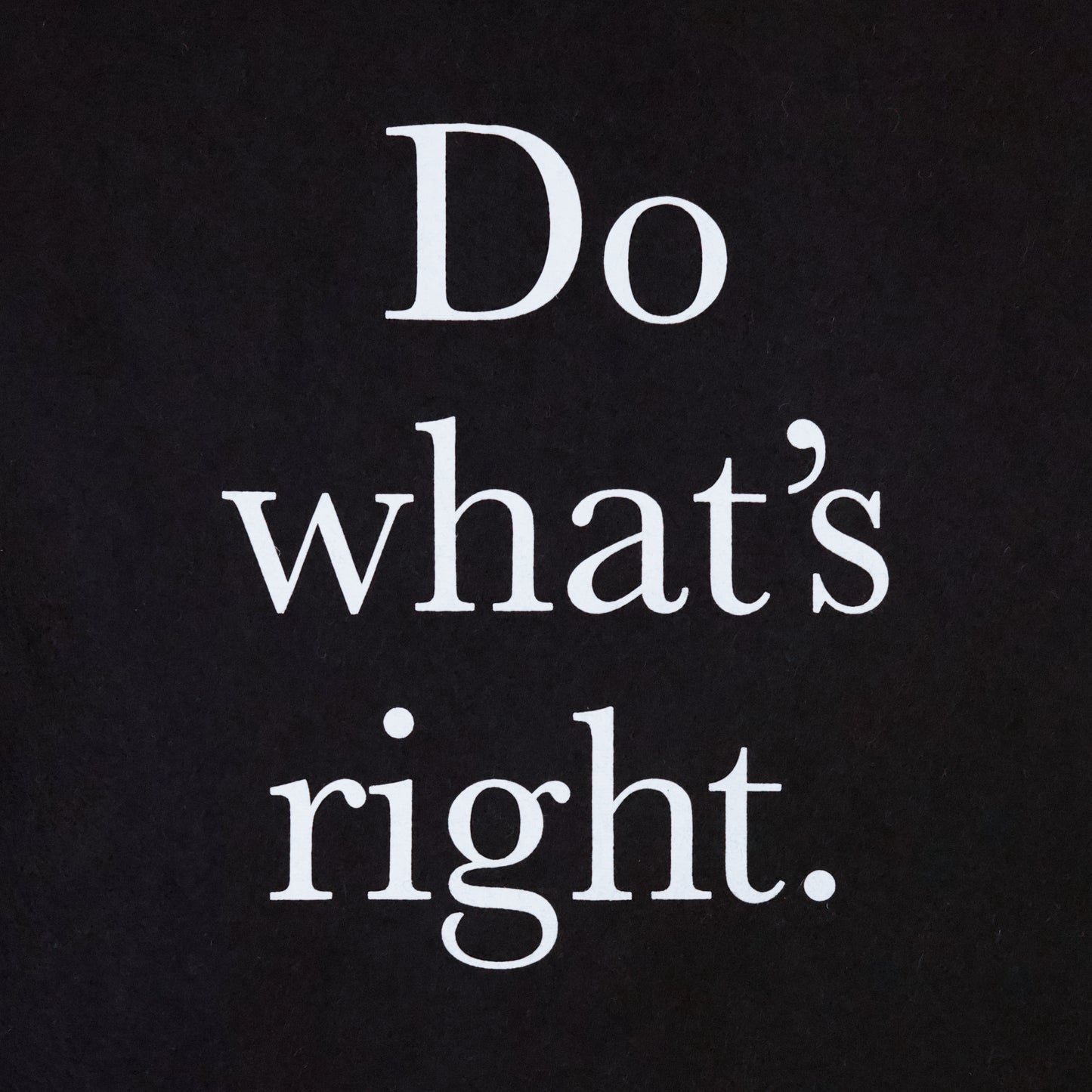 Do What's Right Banner