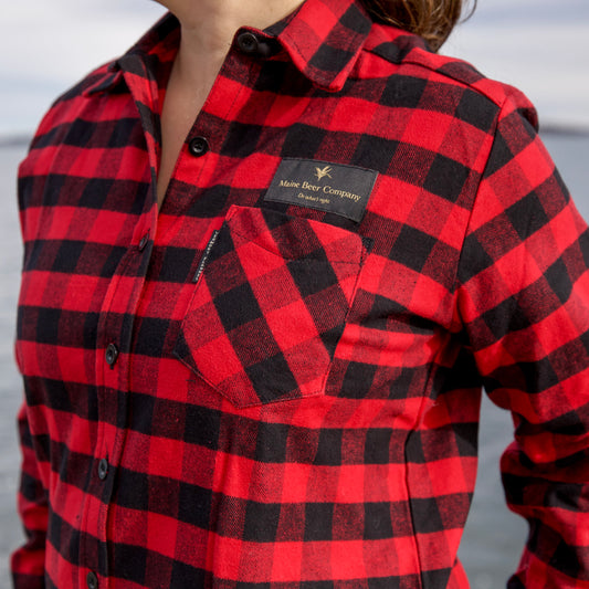 Vermont Flannel Co. x MBC Women's Button Down Flannel Shirt