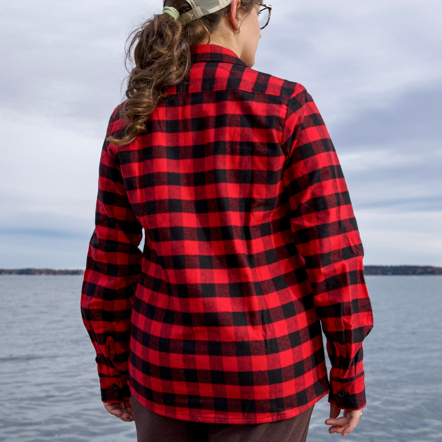Vermont Flannel Co. x MBC Women's Button Down Flannel Shirt