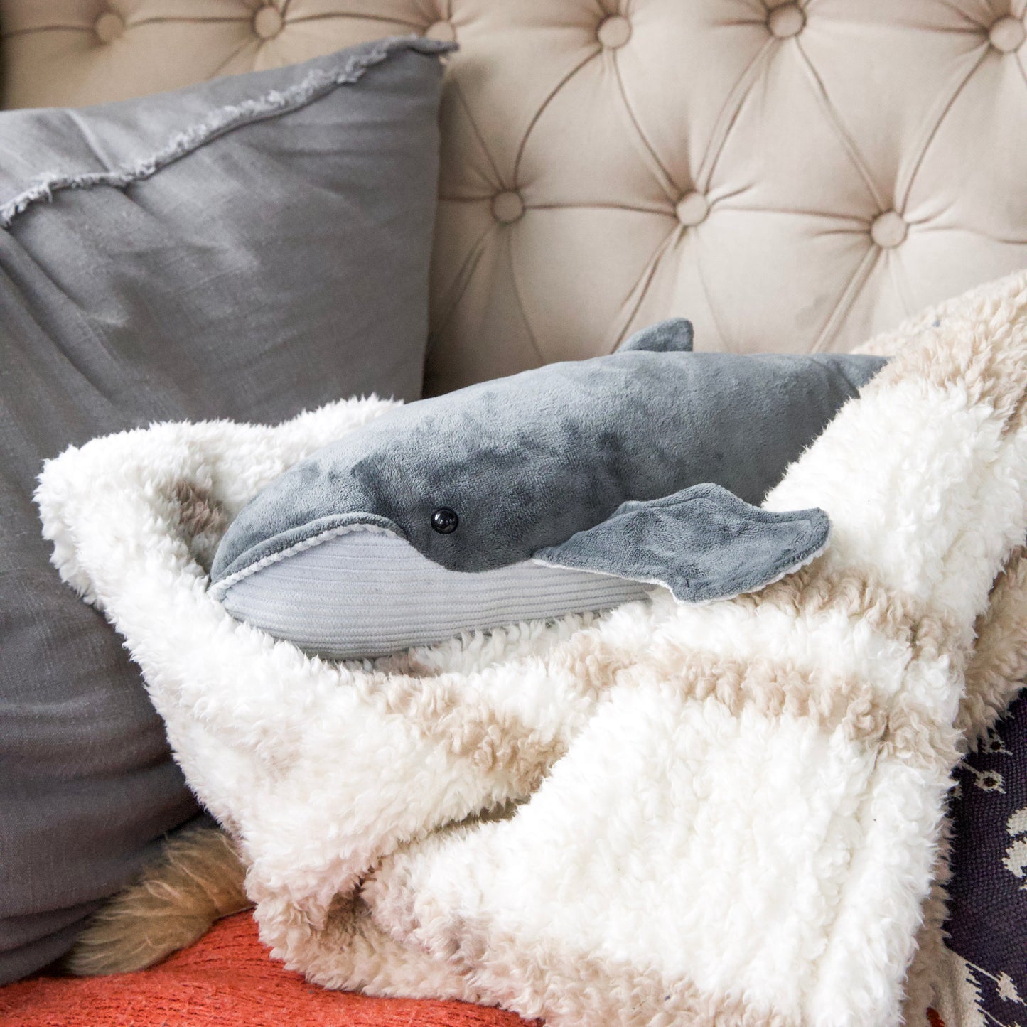 Lunch The Whale Plush Toy