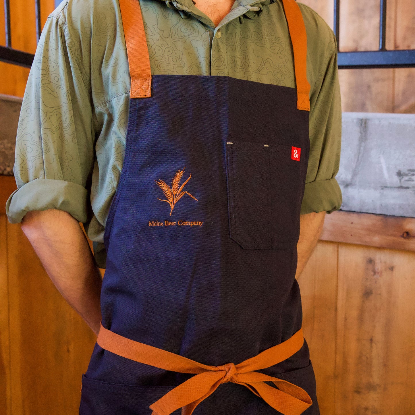 H&B x MBC CrossBack Kitchen Apron