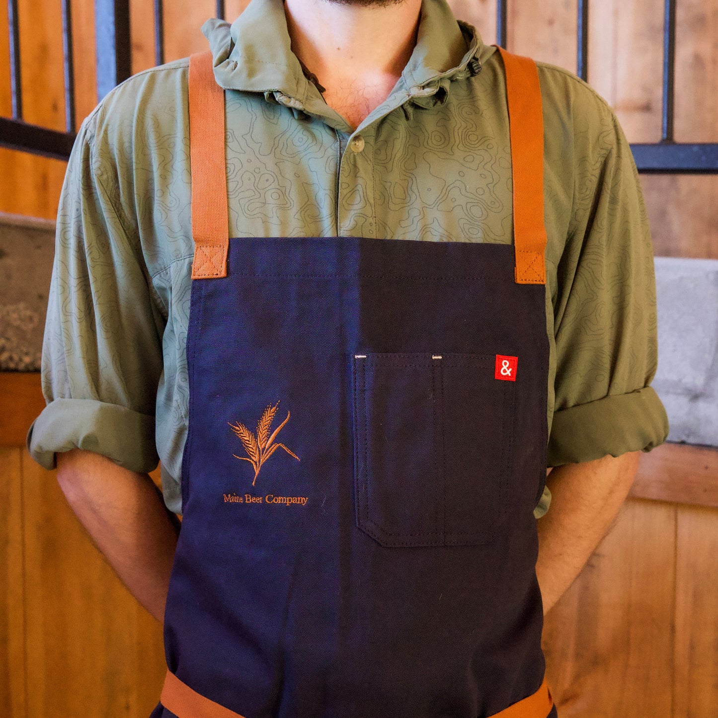 H&B x MBC CrossBack Kitchen Apron