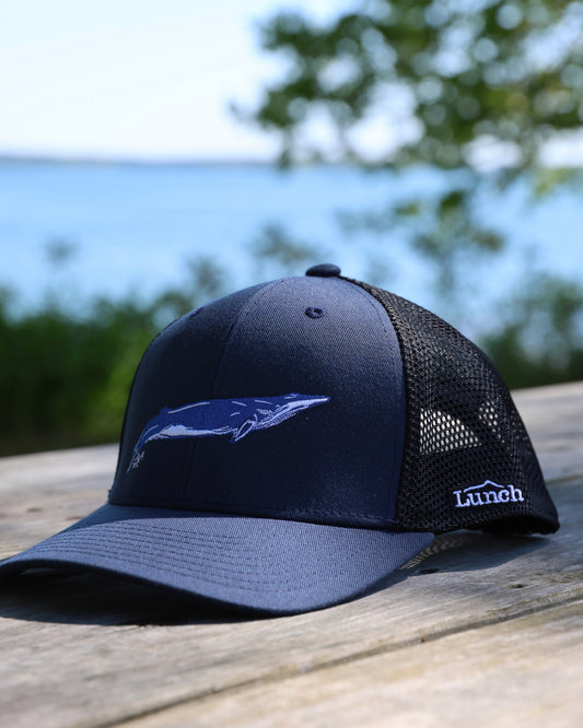 Lunch The Whale Trucker Hat