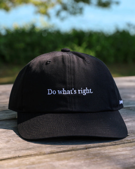"Do what's right." Baseball Cap