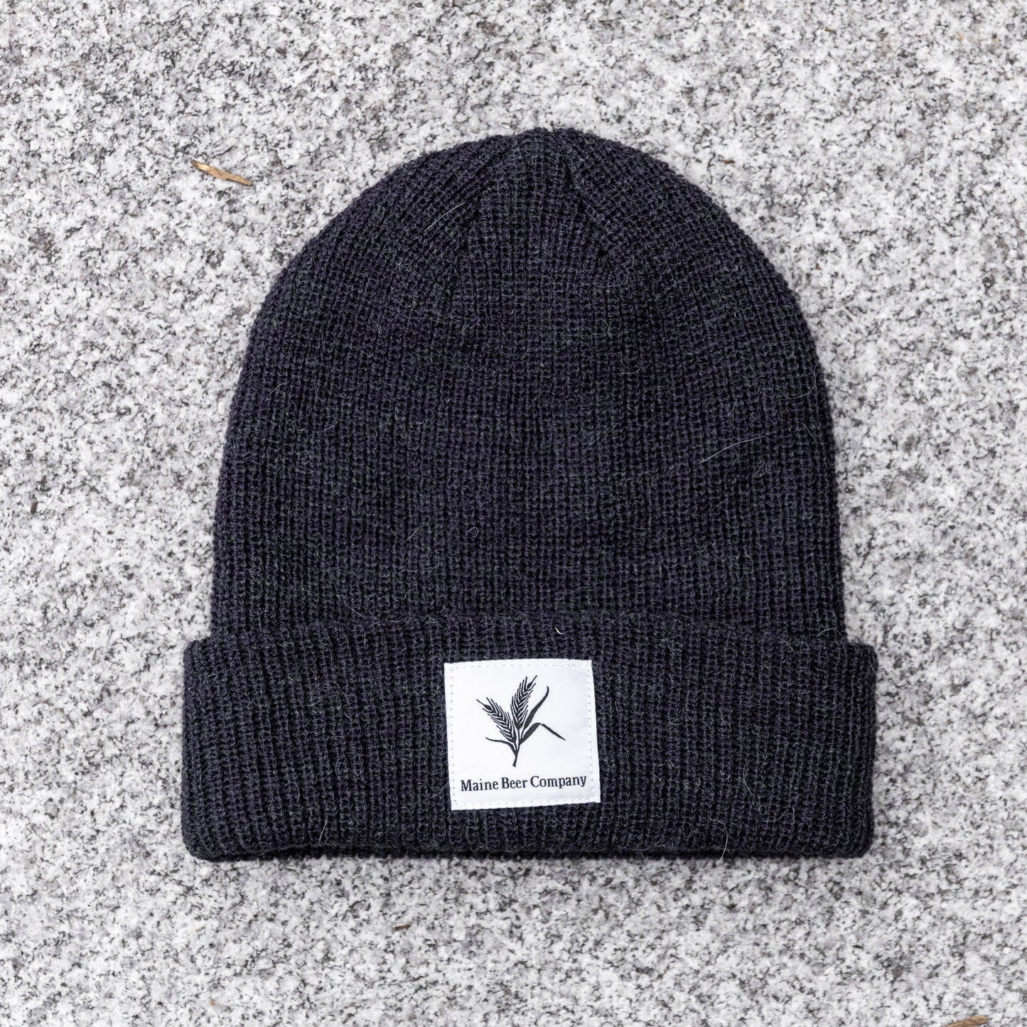 Alpaca Wool Beanie 2-Row