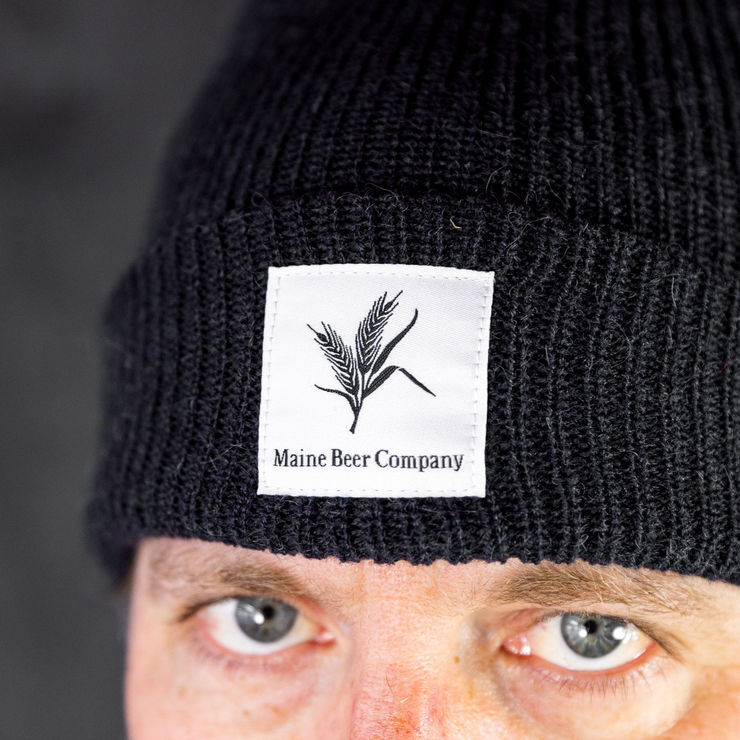 Alpaca Wool Beanie 2-Row