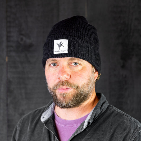 Alpaca Wool Beanie 2-Row