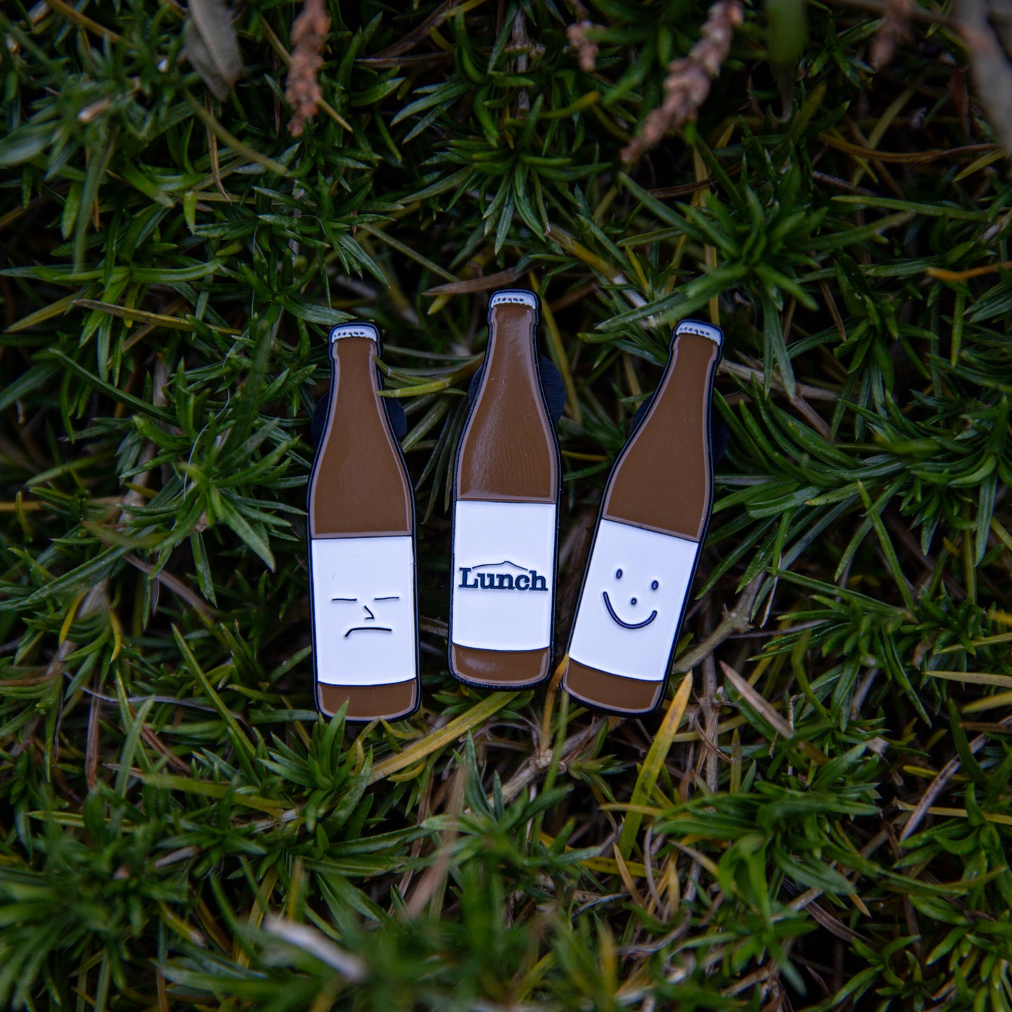 Enamel Bottle Pins